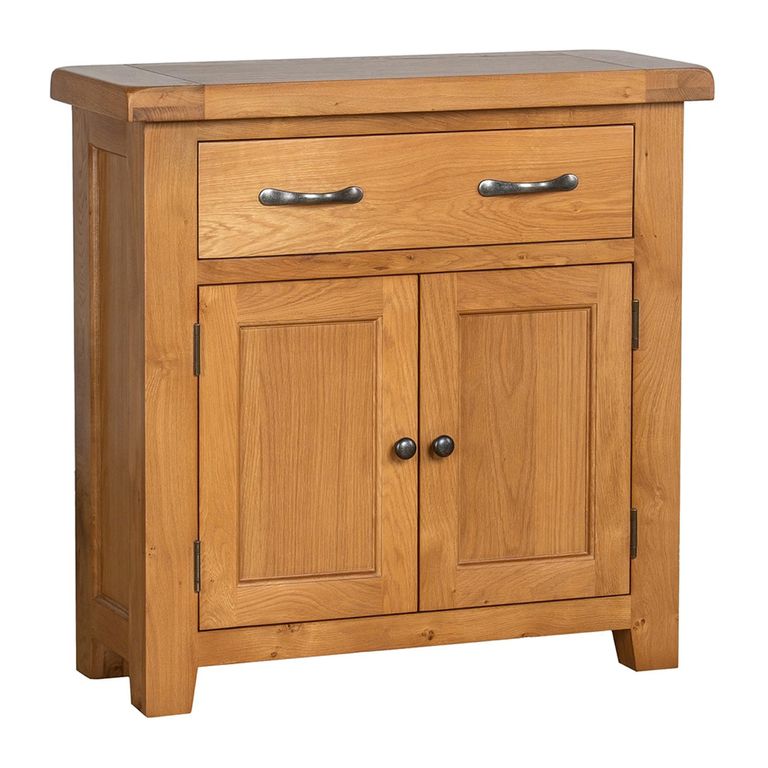 Somer Compact Sideboard - 2 Door - 80cm - Oak