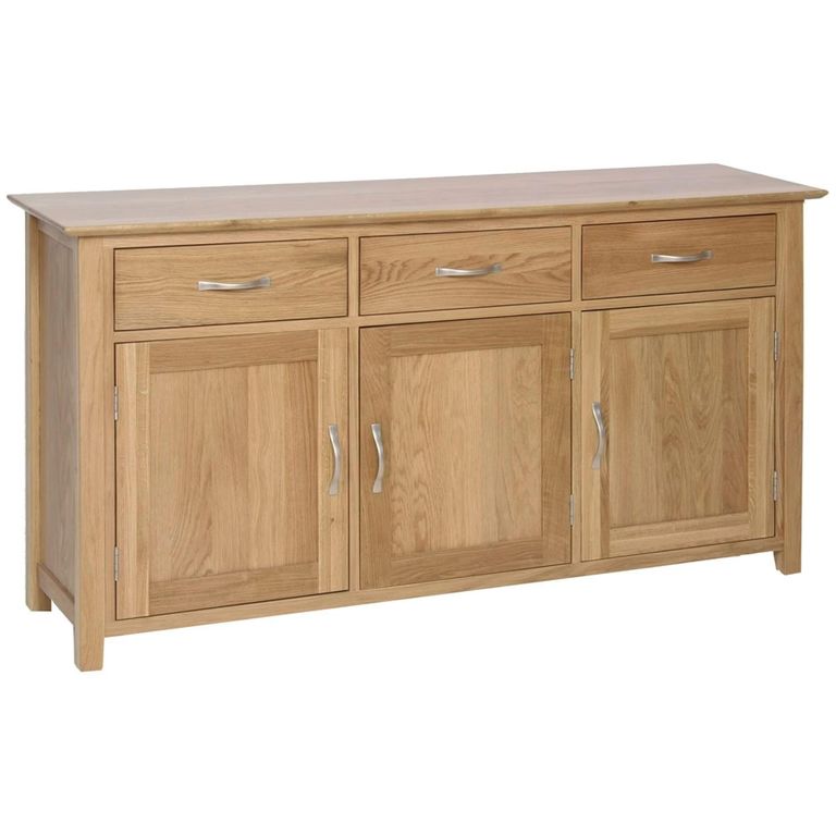 Nimbus Large Sideboard - 3 Door - 160cm - Oak