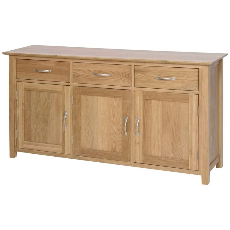 Nimbus Large Sideboard - 3 Door - 160cm - Oak