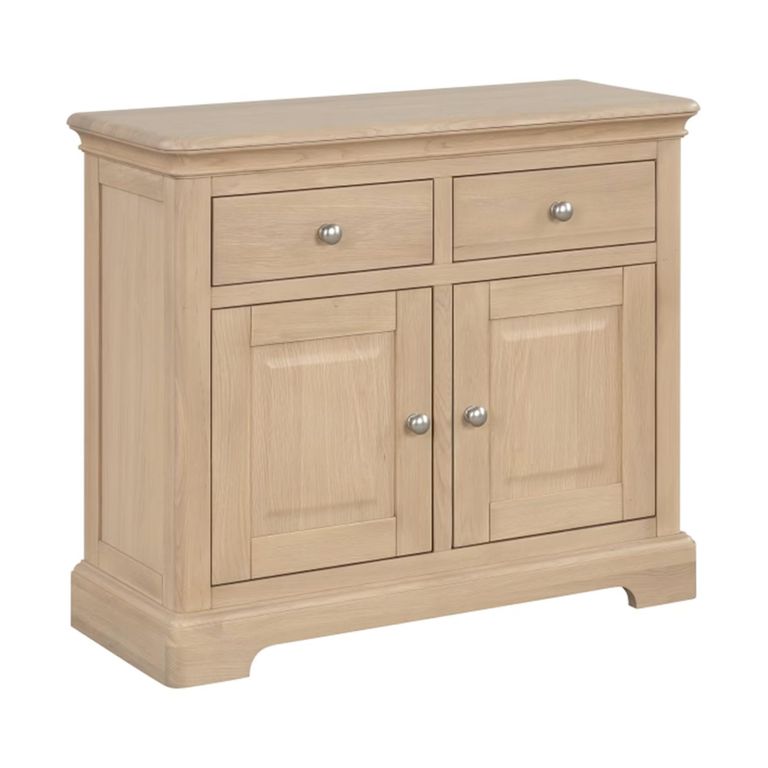 Cromwell Small Sideboard - 90cm - 2 Door - Oak