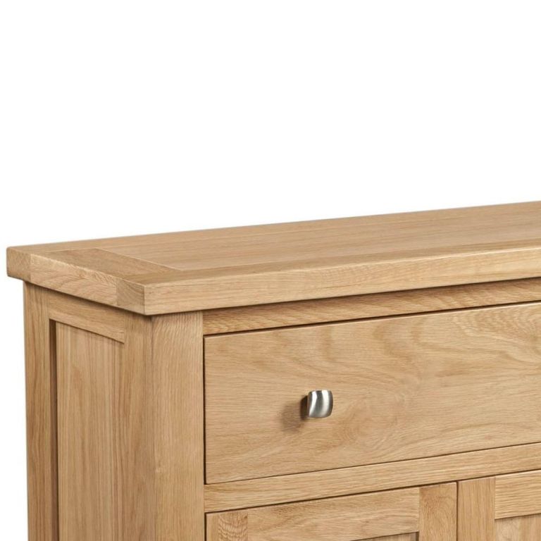 Appleby Compact Sideboard - 80cm - 2 Door - Oak