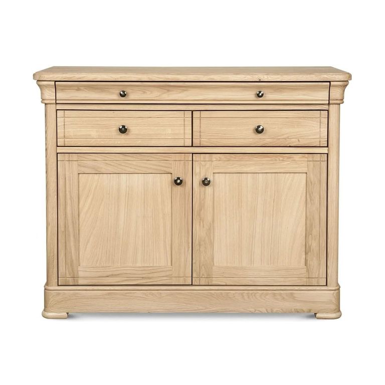 Moreno Medium Sideboard - 2 Door - 3 Drawer - Oak