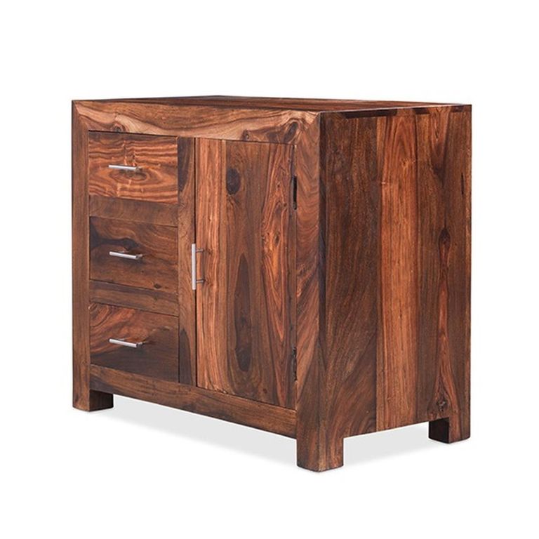 Cube Sheesham Compact Sideboard