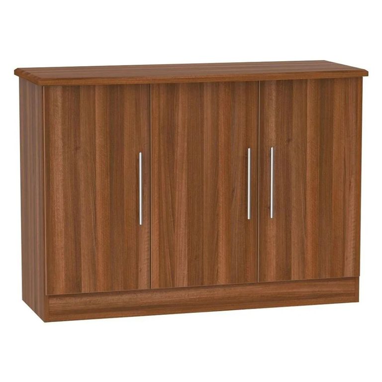 Sherwood Small Sideboard - 3 Door - Walnut