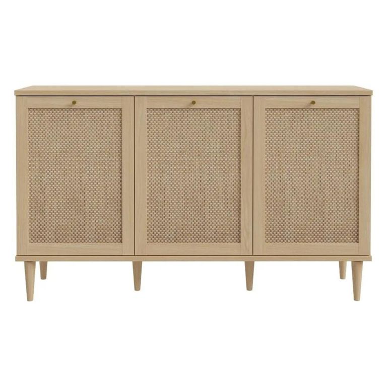 Calasetta Sideboard - 3 Door - Medium - Rattan