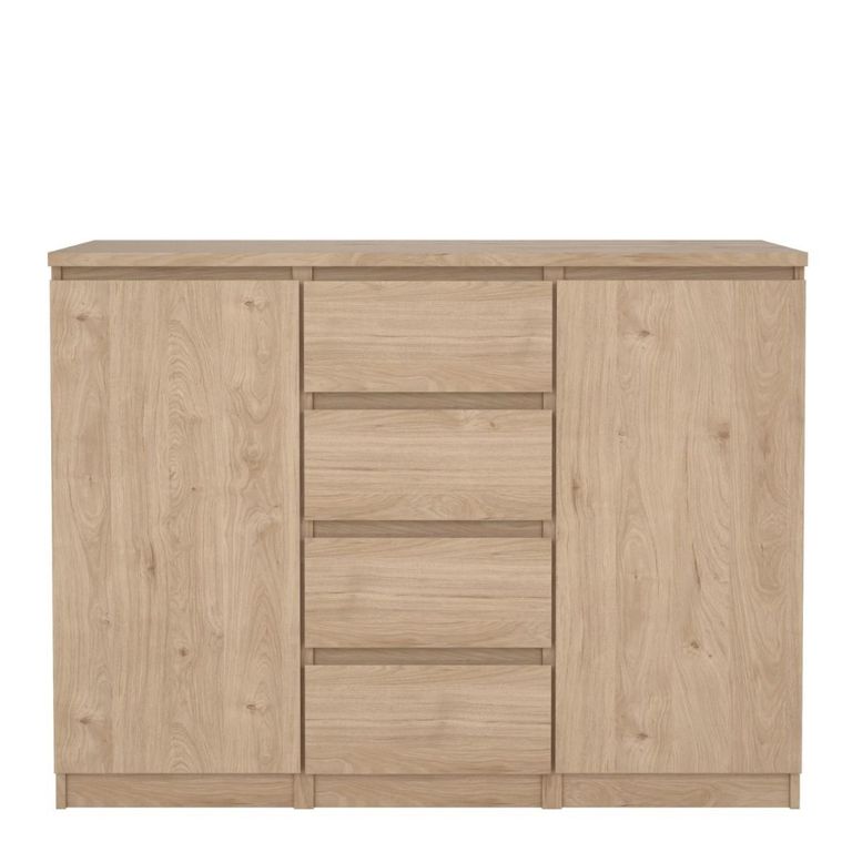 Naia Sideboard - 2 Door - 4 Drawer - Medium - Oak