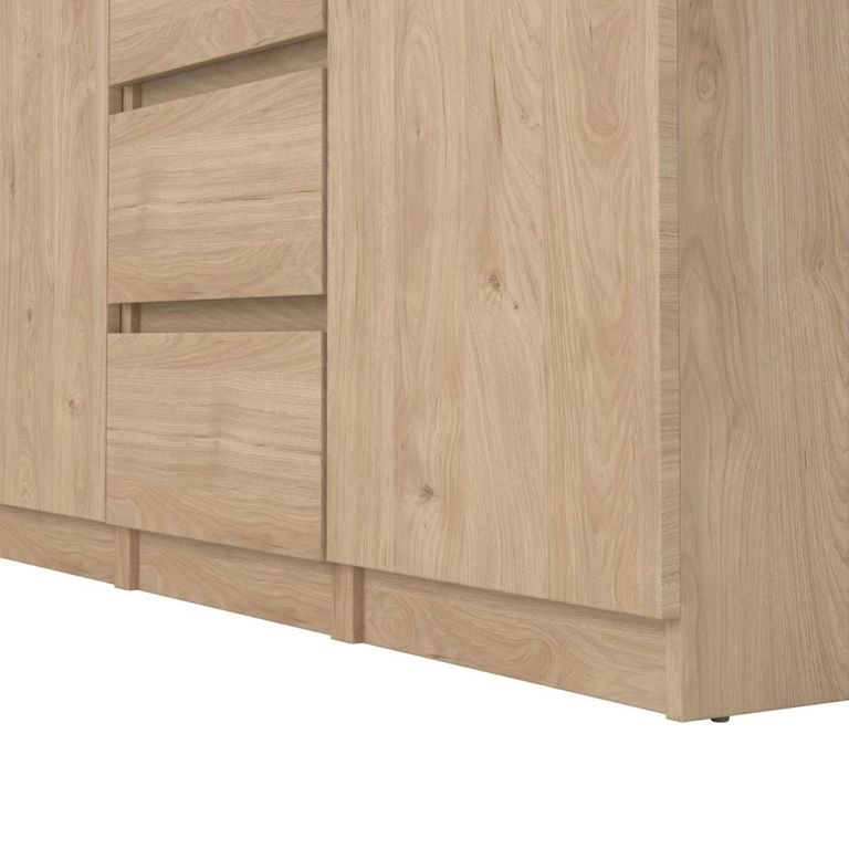 Naia Sideboard - 2 Door - 4 Drawer - Medium - Oak