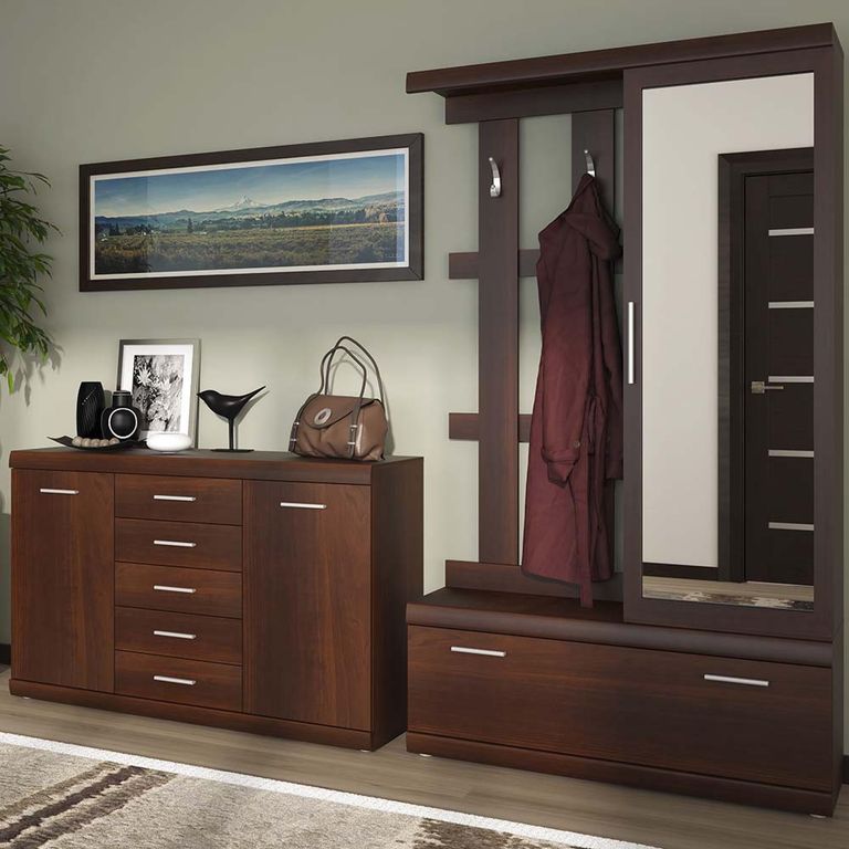 Imperial Sideboard - Medium - 2 Door - 5 Drawer - Mahogany