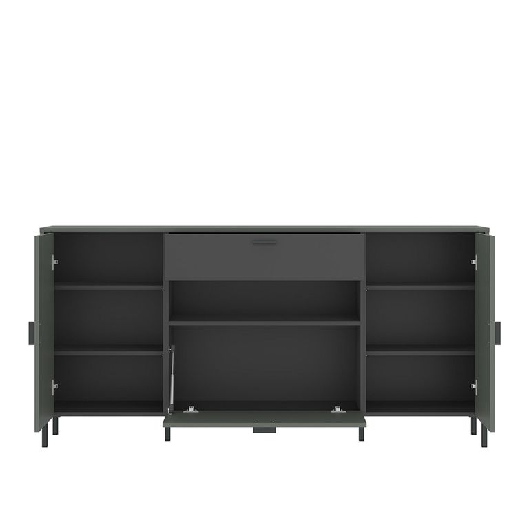 Arundel Sideboard - 2 Door - 2 Drawer - Large - Green