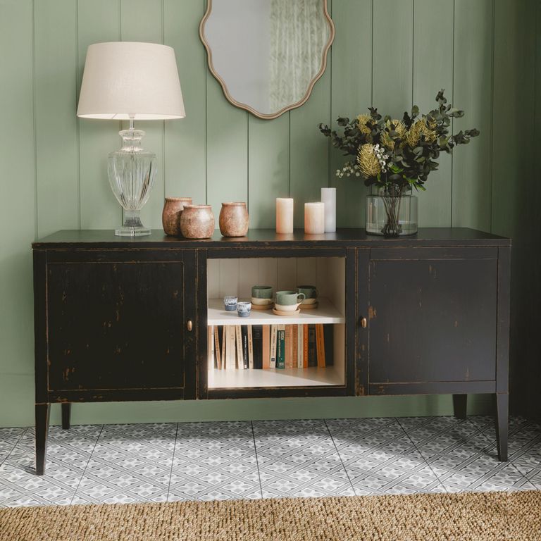 Barwick Sideboard - 2 Door - Charcoal