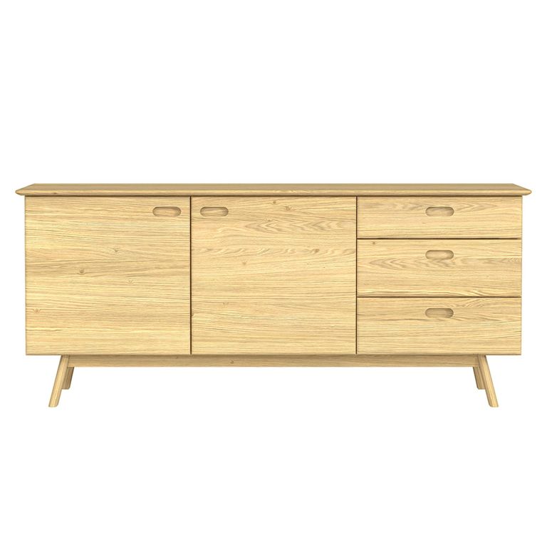 Hazlemere Sideboard - 2 Door 3 Drawer - Matt Lacquered