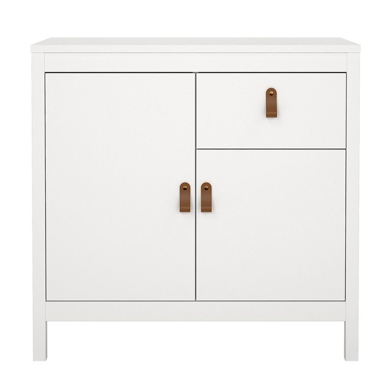 Barcelona Sideboard - 2 Door - 1 Drawer - Small - White