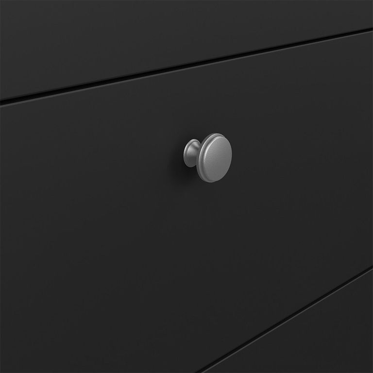Madrid Sideboard - 2 Door - 3 Drawer - Medium - Black