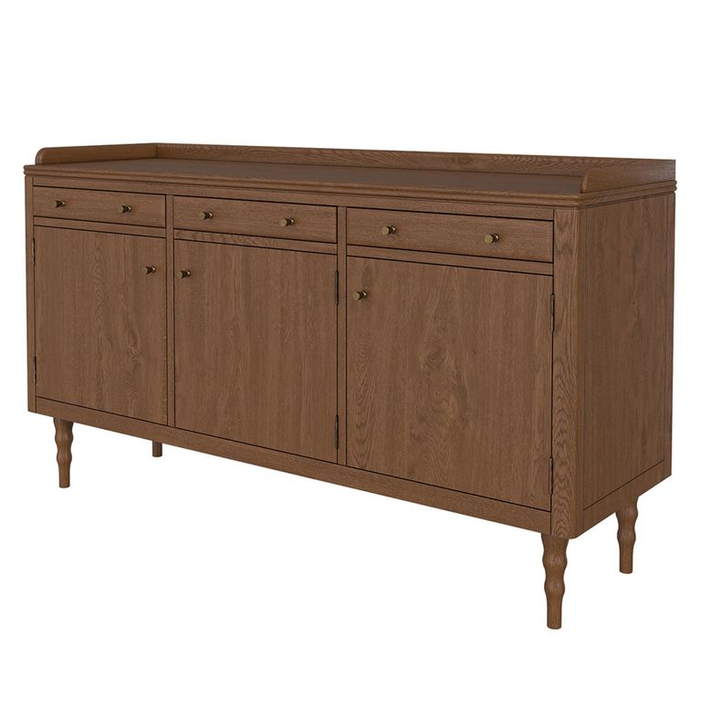 Williamson Sideboard - 3 Door 3 Drawer - Mid Gloss Lacquered