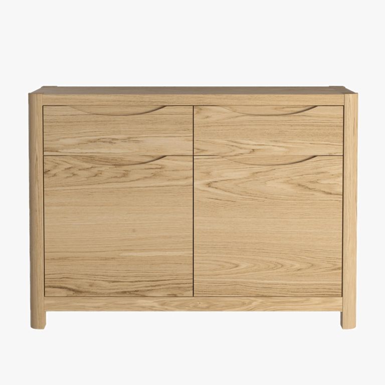 Stockholm Sideboard - 2 Door 2 Drawer - Oak