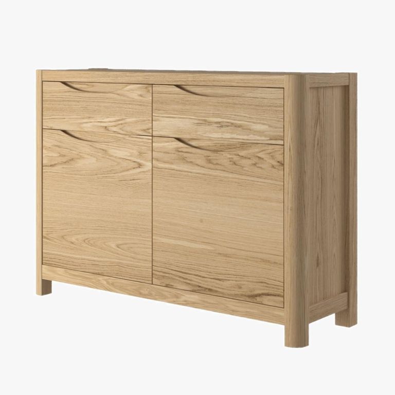 Stockholm Sideboard - 2 Door 2 Drawer - Oak