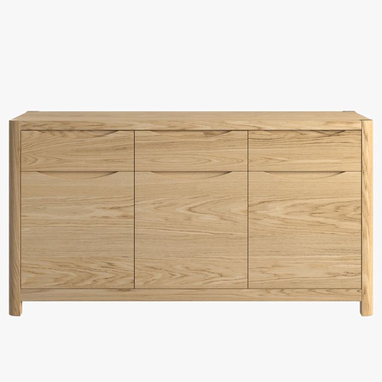 Stockholm Sideboard - 3 Door 3 Drawer - Oak