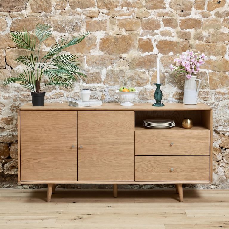 Jenson Oak Sideboard - 2 Door - Large - 160cm