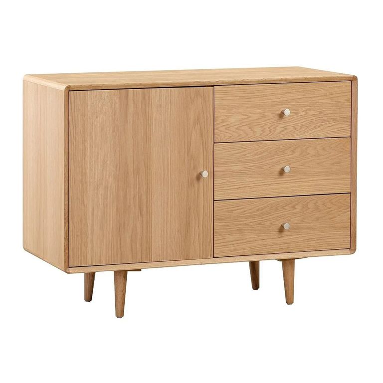 Jenson Oak Sideboard - 1 Door - Small - 100cm