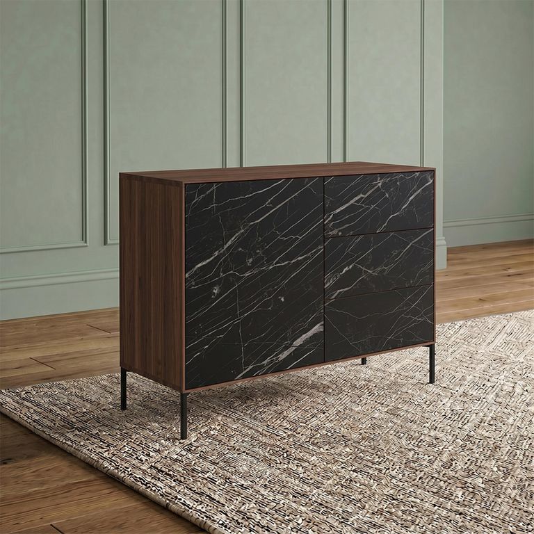 Helga Sideboard - 1 Door 3 Drawer - Oiled Walnut - Variation Available