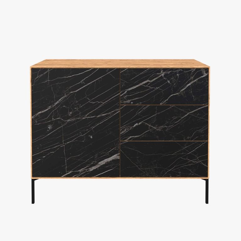 Helga Sideboard - 1 Door 3 Drawer - Oiled Oak - Variation Available