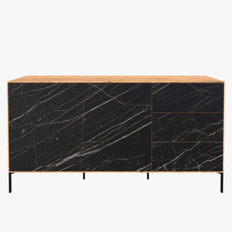 Helga Sideboard - 2 Door 3 Drawer - Oiled Oak - Variation Available