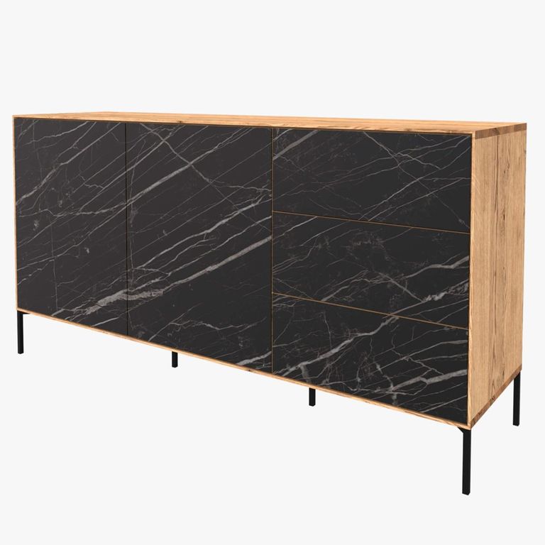 Helga Sideboard - 2 Door 3 Drawer - Oiled Oak - Variation Available