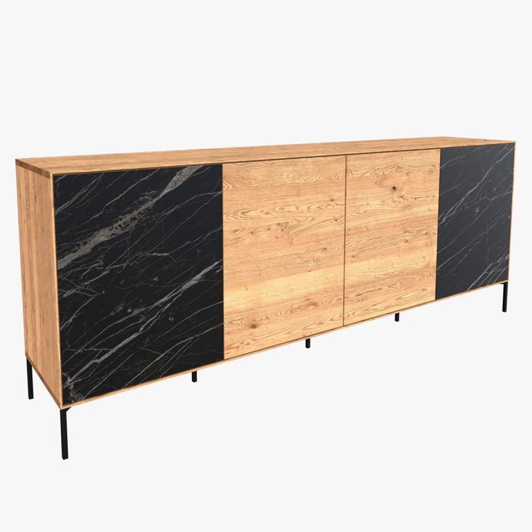 Helga Sideboard - 4 Door - Oiled Oak - Variation Available
