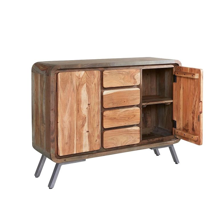 Aspen Sideboard - 2 Door - 3 Drawer - Large - Industrial - Reclaimed Wood