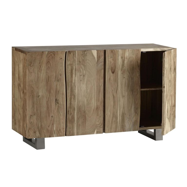Baltic Sideboard - 4 Door - Large - Live Edge - Solid Acacia Wood