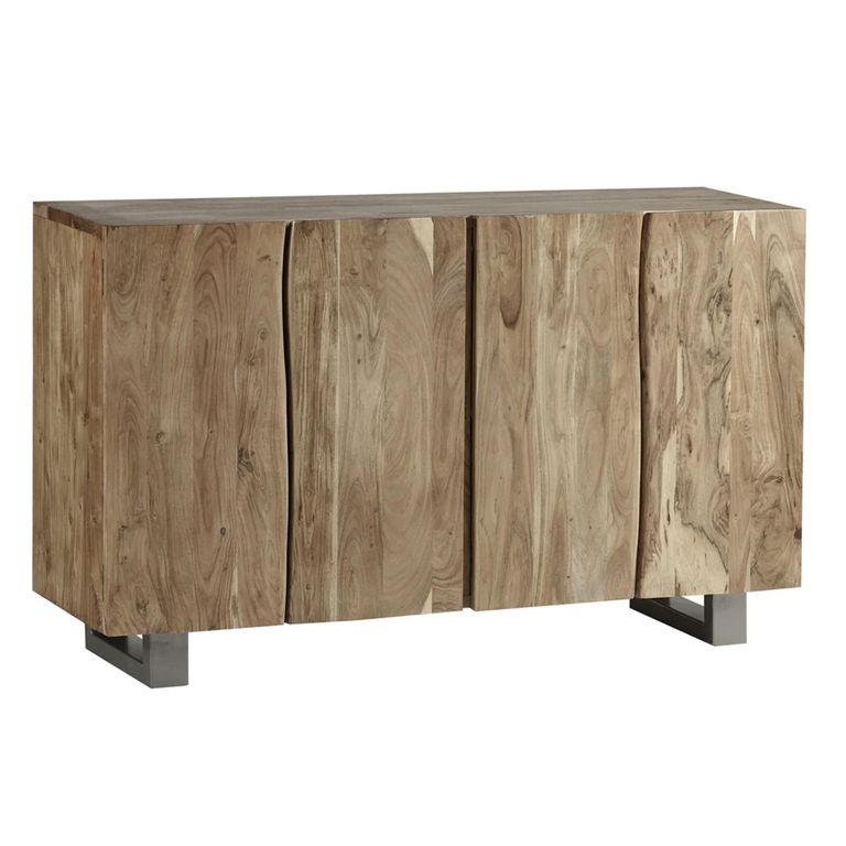 Baltic Sideboard - 4 Door - Large - Live Edge - Solid Acacia Wood