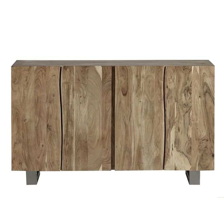 Baltic Sideboard - 4 Door - Large - Live Edge - Solid Acacia Wood