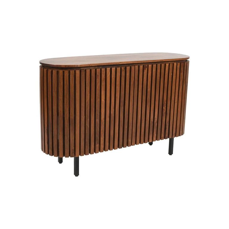 Slatted Sideboard - 2 Door - Medium - Slatted - Mango Wood