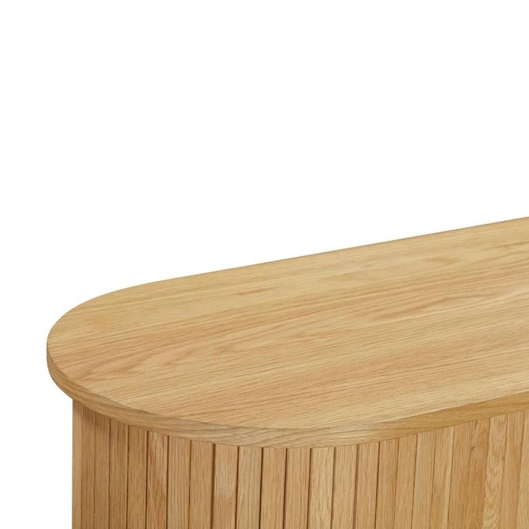 Vermont Oak Effect Sideboard - 2 Door - Small -  45cm