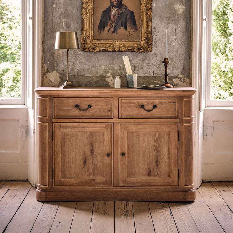 Cannes Sideboard - 2 Door 2 Drawer - Small - Timber Wood