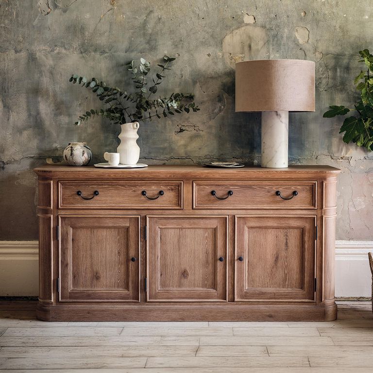 Cannes Sideboard - 3 Door 2 Drawer - Medium - Timber Wood