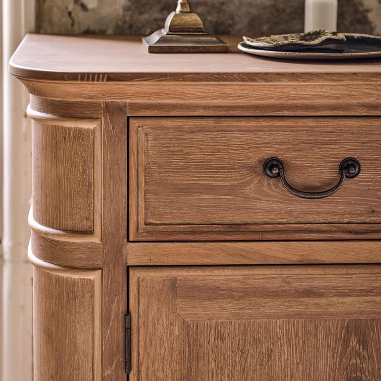 Cannes Sideboard - 2 Door 2 Drawer - Small - Timber Wood