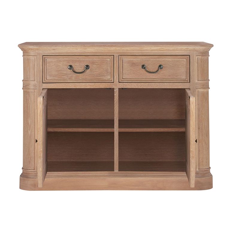 Cannes Sideboard - 2 Door 2 Drawer - Small - Timber Wood