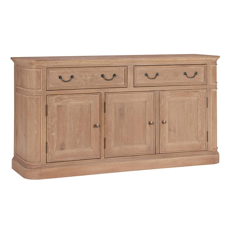 Cannes Sideboard - 3 Door 2 Drawer - Medium - Timber Wood
