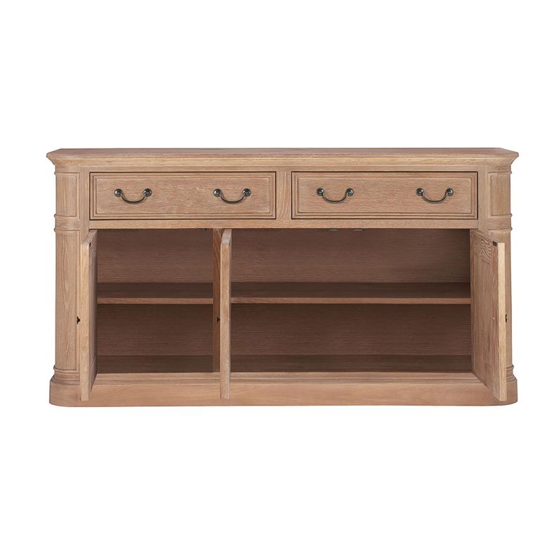 Cannes Sideboard - 3 Door 2 Drawer - Medium - Timber Wood