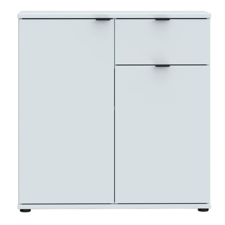 Ganymede Sideboard - 2 Door - 1 Drawer - Compact - Light Grey