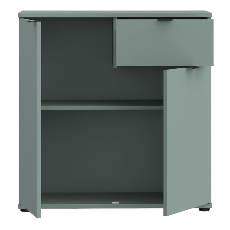 Ganymede Sideboard - 2 Door - 1 Drawer - Compact - Sage Green