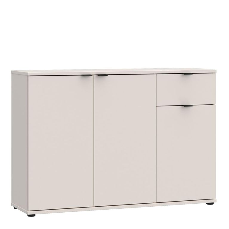 Ganymede Sideboard - 3 Door - 1 Drawer - Small - Sand
