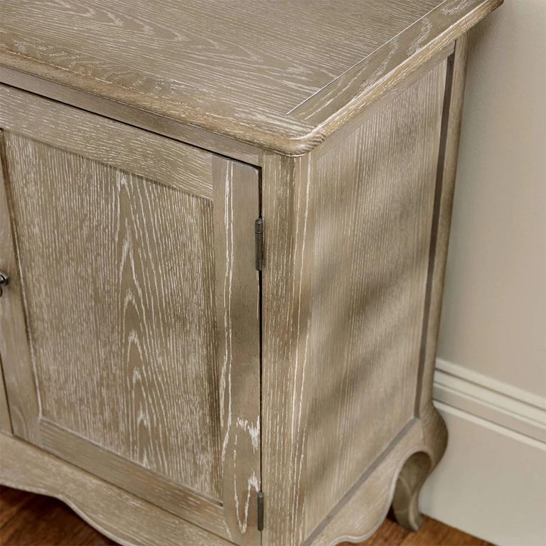 Camille Sideboard - 2 Door - 130cm - French Style - Natural - Limed Oak