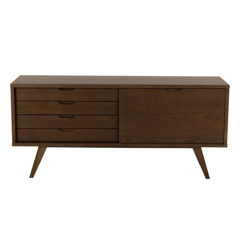 A Line Sideboard - 1 Door - Large - 160cm - Smoked Oak