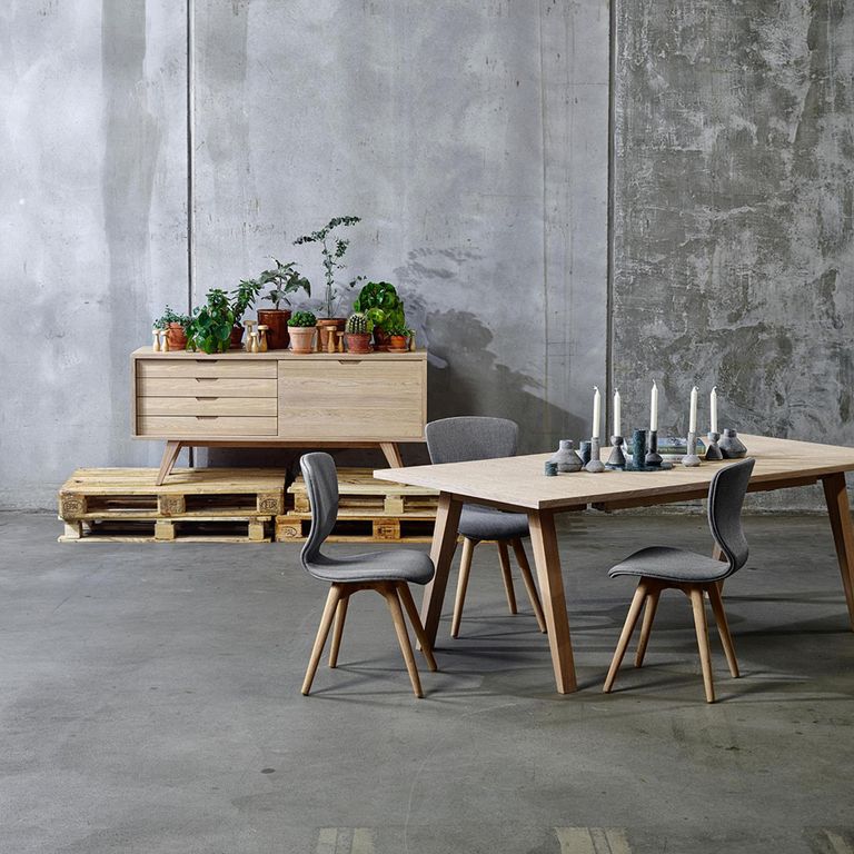 A Line Sideboard - 1 Door - Large - 160cm - White Oak