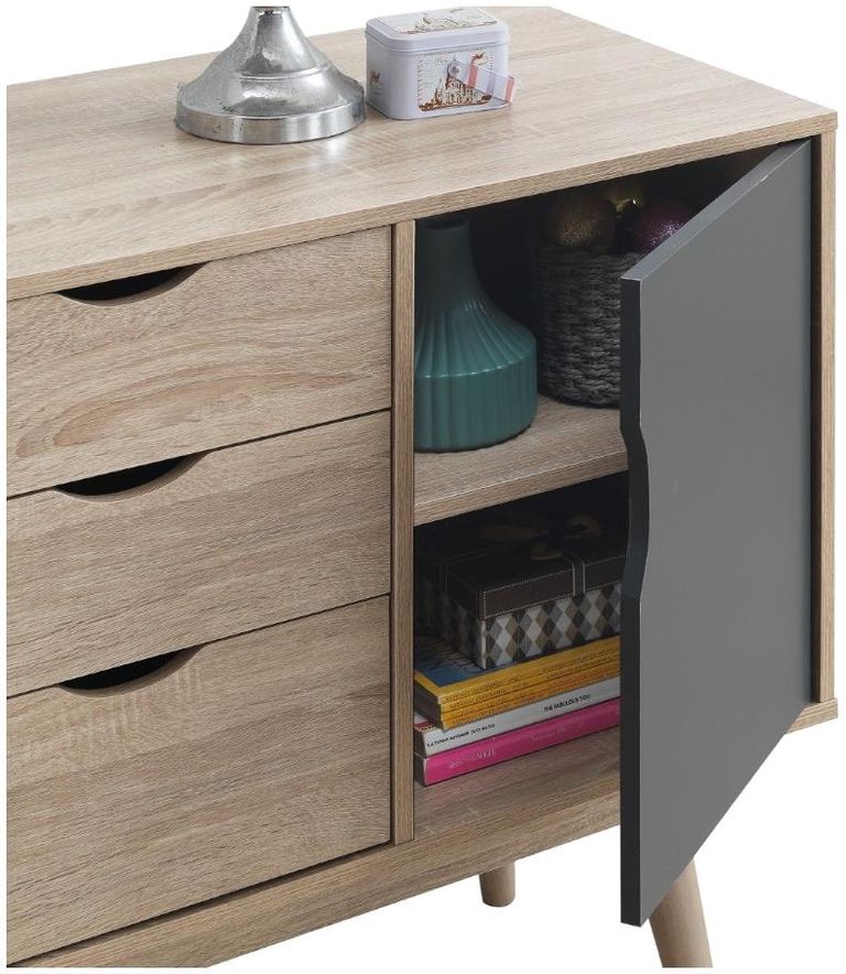 Anson 125cm Medium 2 Door Sideboard - Variant Available