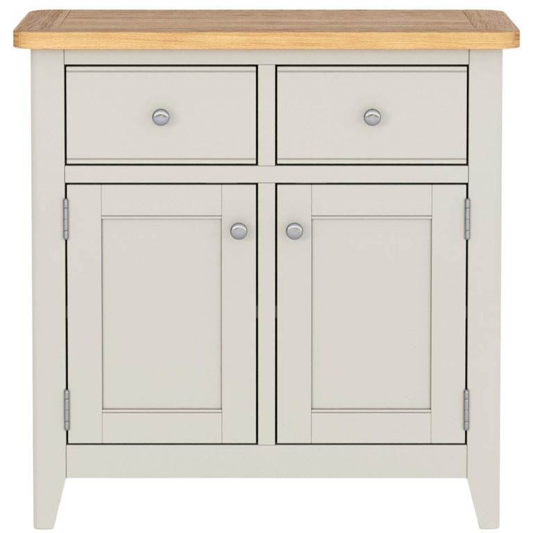 Arden Grey Painted 75cm Small 2 Door Sideboard
