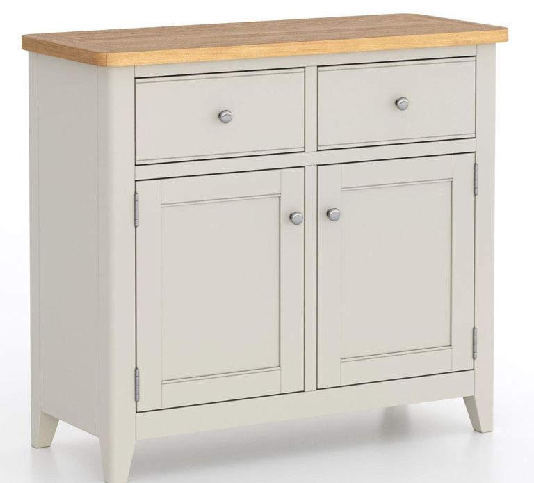 Arden Grey Painted 90cm Small 2 Door Sideboard