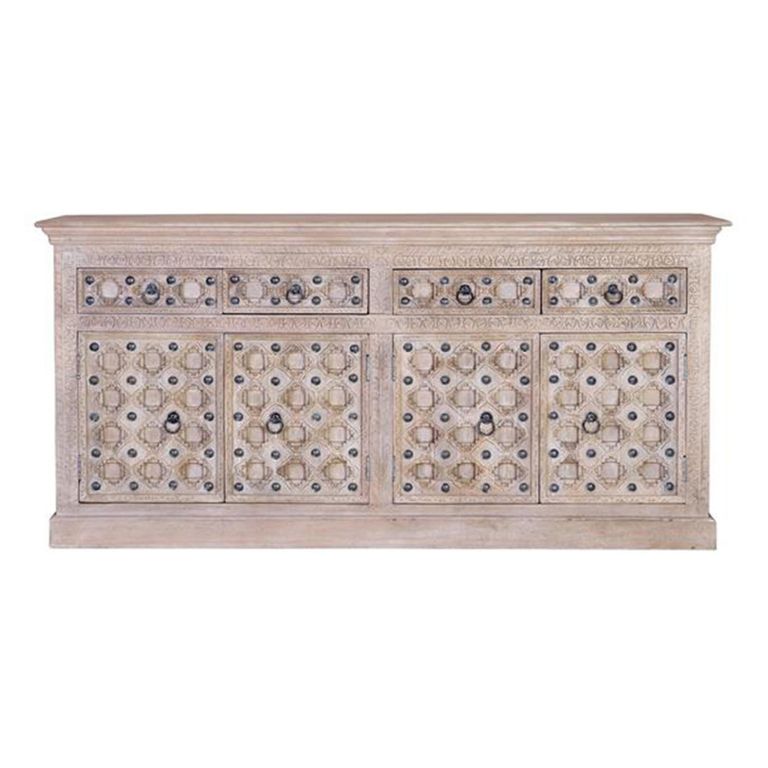 Arezzo Sideboard - 4 Door - Extra Large - 190cm - Mango Wood